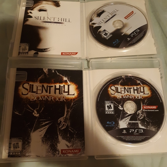 Silent hill, 2 games, hd collection and downpour ps3 - Picture 2 of 2